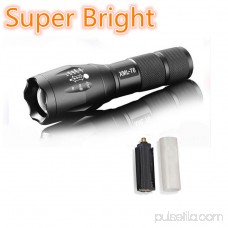 Super bright 600LM CREE Police LED Light Lamp Torch XML-T6 LED Zoomable Flashlight